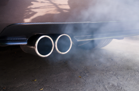 Car exhaust pipe