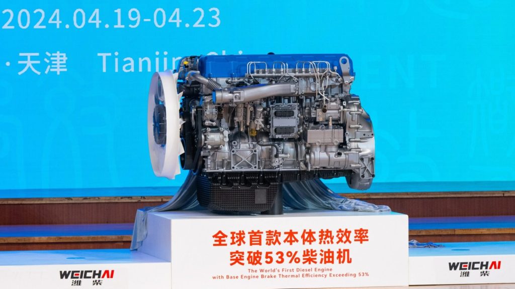 Čína zachraňuje spalovací motory: Představili nejefektivnější turbodiesel na světě