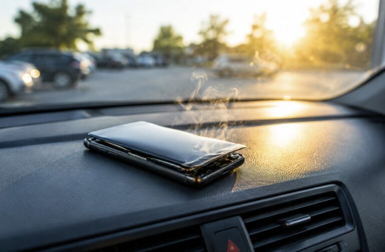 Mobil se při navigaci přehřívá víc, než tušíte. V horku může být nebezpečný